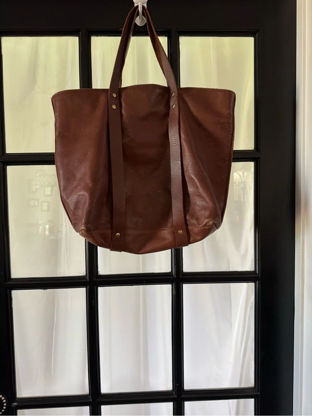 Clarks Brown Leather Tote